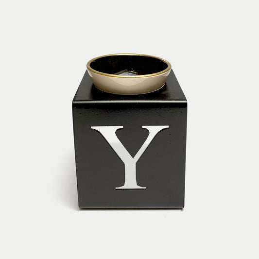 AROMA OIL BURNER METAL LETTER Y STAND